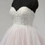 Sweetheart Lace Up Back Charming Affordable Long Pearl Pink Prom Dresses Ball Gown IN624
