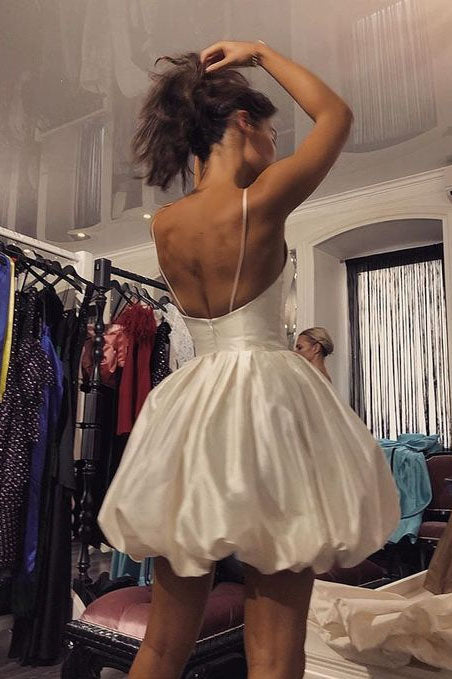 Off white homecoming dresses top