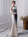 Elegant Mermaid Long Tulle Beading Prom Dresses INL24