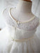 Ball Gown Scoop Sleeveless Flower Floor-Length Lace Flower Girl Dresses With Flower IN724