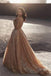 Sparkly A Line Elegant Long Prom Dress, Evening Party Dresses INP68