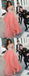 New A Line Backless Long V Neck Beads Chiffon Prom Dress INF4