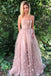 Princess Prom Dresses,Strapless Prom Gown,Dusty Pink Prom Dress,Formal Prom Dresses