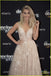 Charming A Line Tulle Lace V Neck Floor Length Prom Dresses INI46