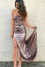 Sexy Prom Dress,Sheath Prom Dress,Strapless Prom Dresses,Split Front Prom Dress,Sequined Prom Dresses,Long Prom Dress