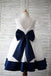 Lace Flower Girl Dress,Bowknot Flower Girl Dresses,A-line Flower Girl Dress
