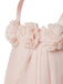 Princess Pink A-Line Chiffon Sleeveless Floor-Length Flower Girl Dress IN705
