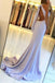Elegant Backless Mermaid Prom Dresses with Split,Simple Teens Party Dresses INI23