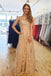Sweetheart Long Prom Dresses Junior Formal Dresses With Lace Applique INK53