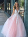 Stunning Lace Applique Ball Gown Long Ball Gowns Prom Dresses Quinceanera Dress INN86