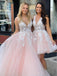 Stunning Lace Applique Ball Gown Long Ball Gowns Prom Dresses Quinceanera Dress INN86