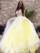 Stunning Lace Applique Ball Gown Long Ball Gowns Prom Dresses Quinceanera Dress INN86