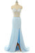 Long Prom Dress,Elegant Prom Dresses,Mermaid Prom Dress,Chiffon Prom Dresses,Sweetheart Prom Gown,Sky Blue Prom Dresses