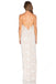 Sexy Spaghetti Strap V-neck Sheath Column Split Front Floor-length Backless Prom Dresses IN615