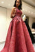 A-Line Prom Dresses,Backless Prom Gown,Lace Prom Dress,Appliques Prom Dress