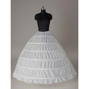 Fashion Ball Gown Wedding Petticoat Accessories White Floor Length INP8