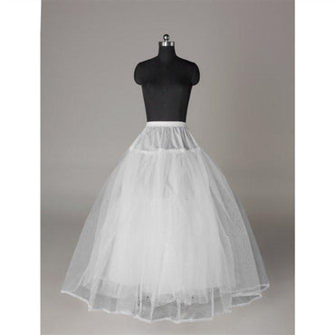 Fashion Ball Gown Wedding Petticoat Accessories White Floor Length INP10