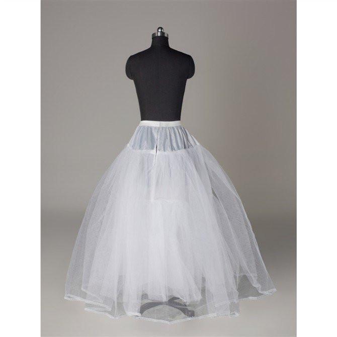 Fashion Ball Gown Wedding Petticoat Accessories White Floor Length INP10