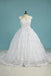 Tulle Sweetheart Neck Ball Gown Wedding Dresses With Lace Appliques INE74
