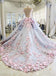 Pretty Backless Quinceanera Dress,Ball Gown Long Wedding/Prom Gown IN258