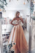 Sweetheart Tulle Lace Long Prom Dress Lace Evening Dress INP61