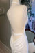 Off White Halter Backless Mermaid Long Wedding Dress Elegant Bridal Dresses IN1908