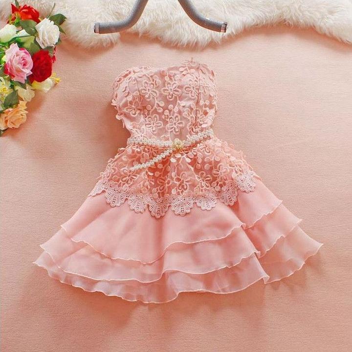 Cute A-Line Short Sweetheart Homecoming Dresses,Lace Short Strapless Summer Prom Dresses IN410