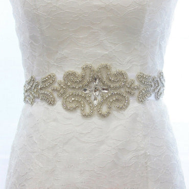 Shinny Diamond Bridal Belt Wedding Accessories BS4