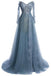elegant tulle lace long sleeves off-shoulder long prom dresses,evening dresses IN196