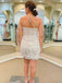 Cute Short Lace Prom Dresses, Mini Homecoming Dress Graduation Dresses INHD14