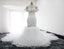 Mermaid Sweetheart White Beading Wedding Dress,Elegant Bridal Dresses INQ77