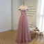 Cheap Pink Long Party Evening Dress stunning Lace Up Women Formal Prom Gown IN140