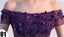 Cute A line Purple Homecoming Dresses,Off-shoulder Short Sexy Appliqued Prom Dress IN379