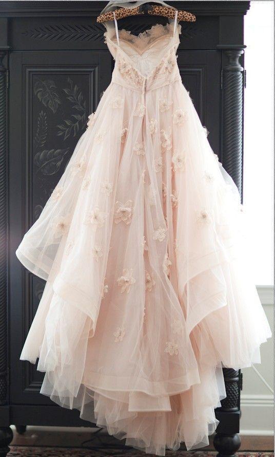 Beautiful A Line Sweetheart Flower Chic Bridal Gown, Princess Wedding Dress INE34