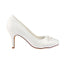 Ivory High Heels Bridal Shoes,Elegant Wedding Shoes, Lace Woman Shoes L-926