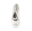 Ivory High Heels Satin Wedding Shoes, Princess Wedding Party Shoes L-928