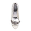 Ivory High Heels Lace Wedding Shoes with Rhinestone, Fashion Wedding Party Shoes L-935