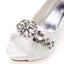 Ivory High Heels Lace Wedding Shoes with Rhinestone, Fashion Wedding Party Shoes L-935