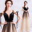 A Line Spaghetti Straps Tulle Long Prom Dress, Charming Evening Dresses INQ70