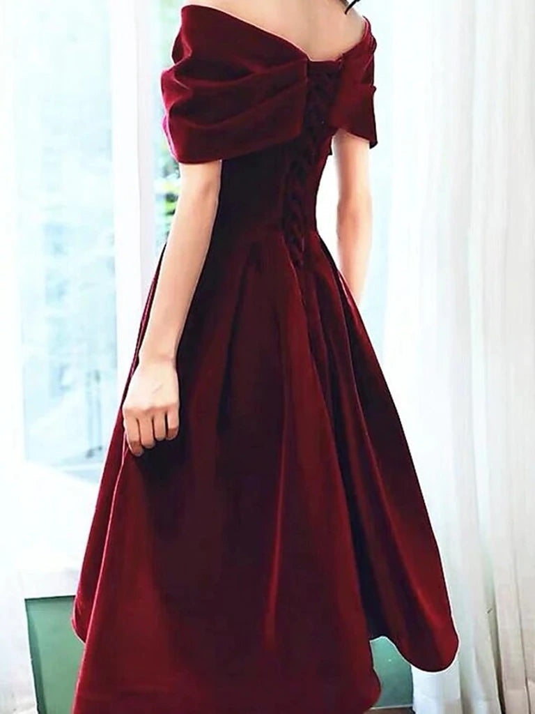 Short off the shoulder formal new arrivals dress