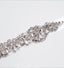Rhinestone Bridal Belt Pearl Long Ribbon Wedding Sash BS2