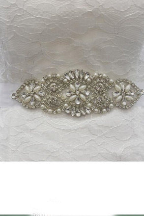 Beautiful Inspired Bridal Belt Pearl Rhinestone BS8