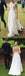 Unique Ivory Cap Sleeves Lace Top Backless Chiffon A Line Beach Wedding Dresses IN381