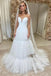 Sweetheart Neck Layers Tulle Wedding Dresses, A Line Bridal Gowns IN1951