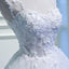A Line Lace Appliques Homecoming Dresses, Short Sleeveless Prom Dress INN67