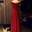 Royal Blue A Line Off Shoulder Lace Long Prom Dresses Evening Dresses IN741