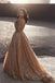 Sparkly A Line Elegant Long Prom Dress, Evening Party Dresses INP68