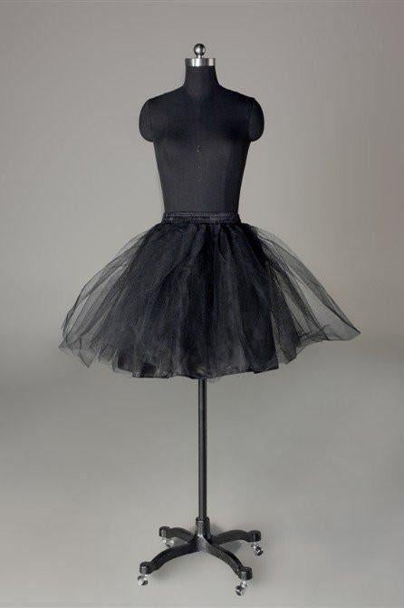 Fashion Black Short Wedding Dress Petticoat Accessories INP2