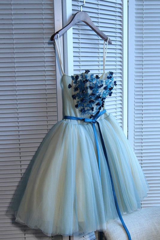 Sweetheart Strapless Lace Appliques Short Juniors Homecoming Dresses IND28