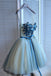 Sweetheart Strapless Lace Appliques Short Juniors Homecoming Dresses IND28